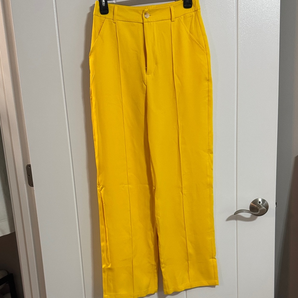 Yellow Men's Pants